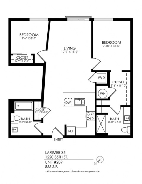 a floor plan of a house with an open floor plan